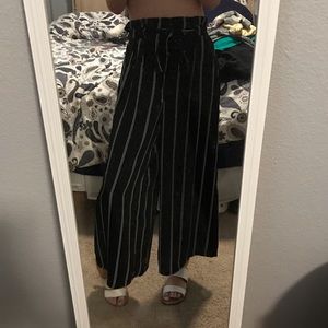 Black & White flowy pants